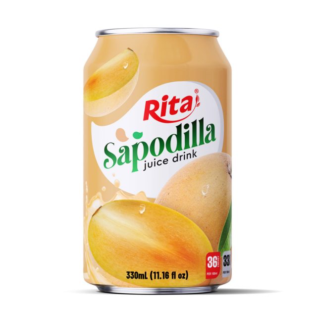 نوشیدنی طبیعی آب ساپودیلا برای سلامتی 11.16 Fl Oz