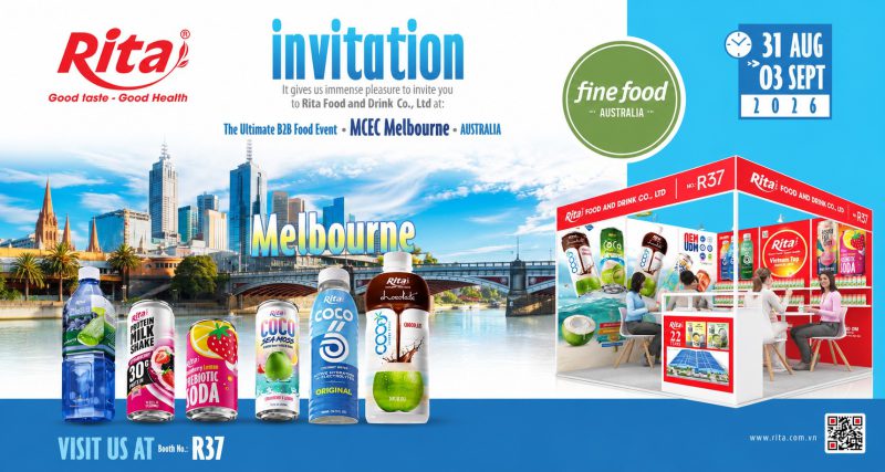 سفر ریتا در Fine Food Australia 2026: ارتباط و گسترش