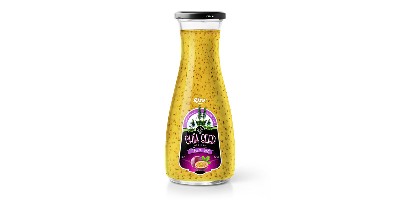 عمده فروشی شیشه Chia نوشیدنی دانه و عطر و طعم شور 1L
