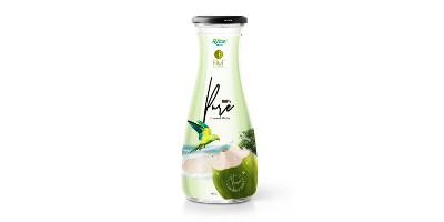 طراحی بسته بندی آبمیوه طعم کیوی آب نارگیل