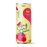 250 مل مشروب فوار بنكهة الليتشي المعلب RITA (20210310)