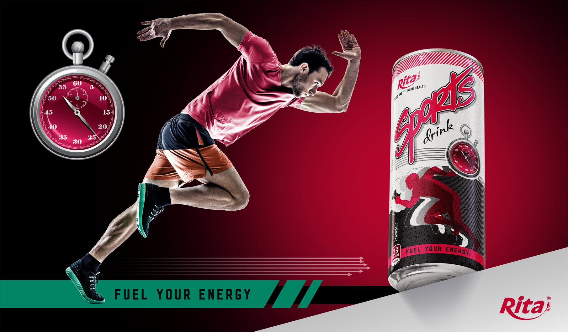 Poster Sports Energy Drink 250ml Can