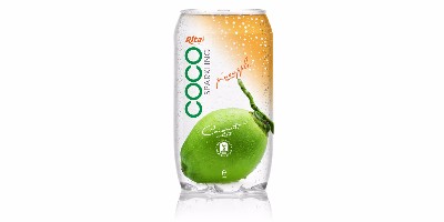 بطری ها 350ml حیوان خانگی آب نارگیل هلو با آب آناناس