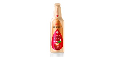 بطری آلومینیومی 355 میلی لیتر آبجو غیر الکلی اپل