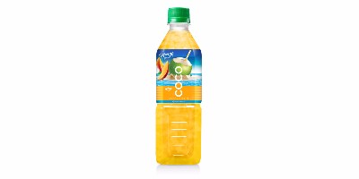 آب نارگیل با عطر و طعم انبه 500ml بطری پت