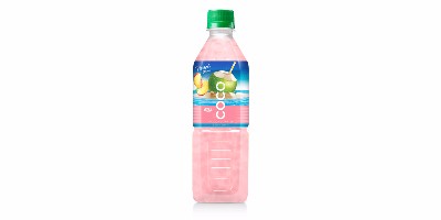 آب نارگیل با طعم هلو 500ml بطری پت