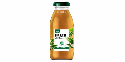 چای سبز Kombucha 250ml از مارک های آب میوه