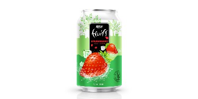 خصوصی برچسب محصولات توت فرنگی آب 330ml