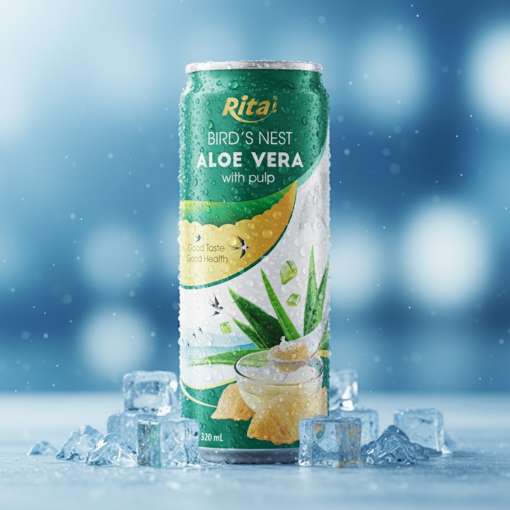 11.18 Fl Oz Bird’s Nest Aloe Vera with Pulp - Premium Product