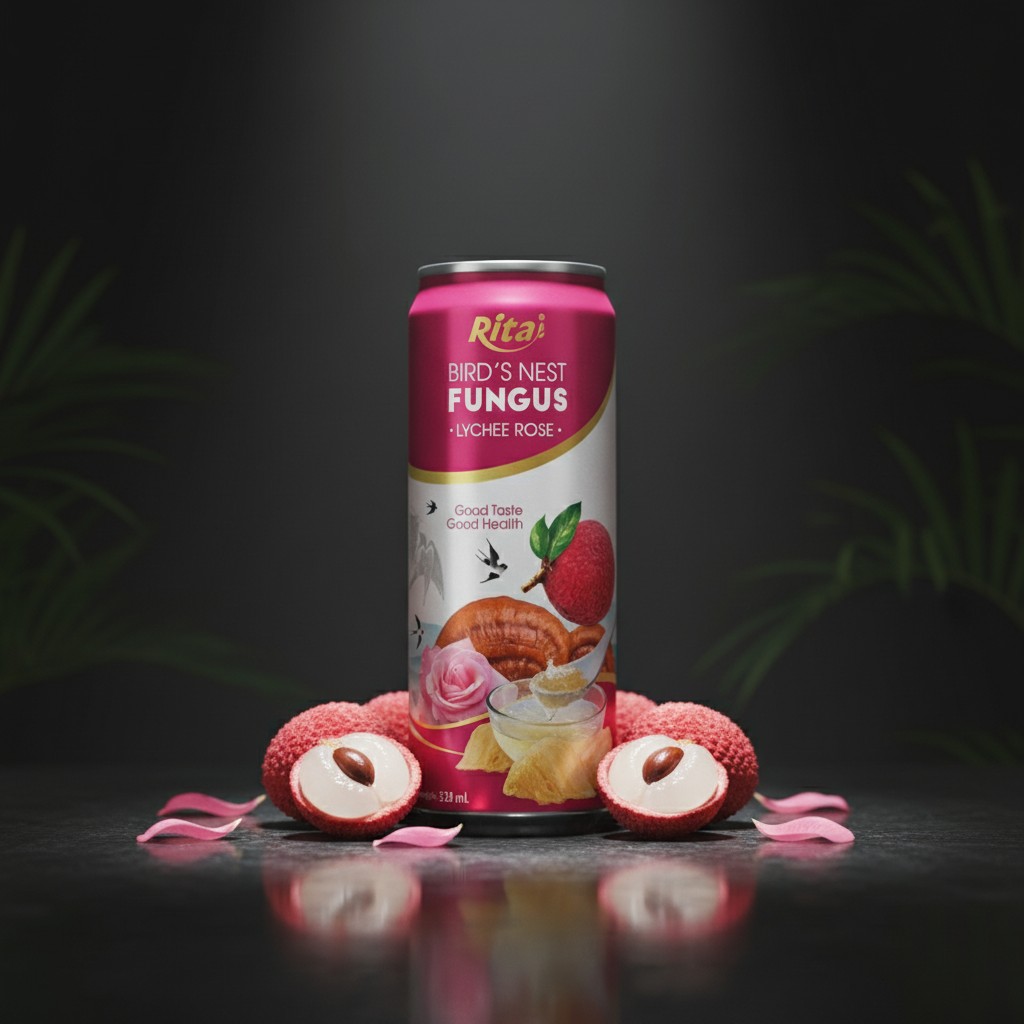 11.18 Fl Oz Bird’s Nest Fugus Lychee Rose - Premium Product