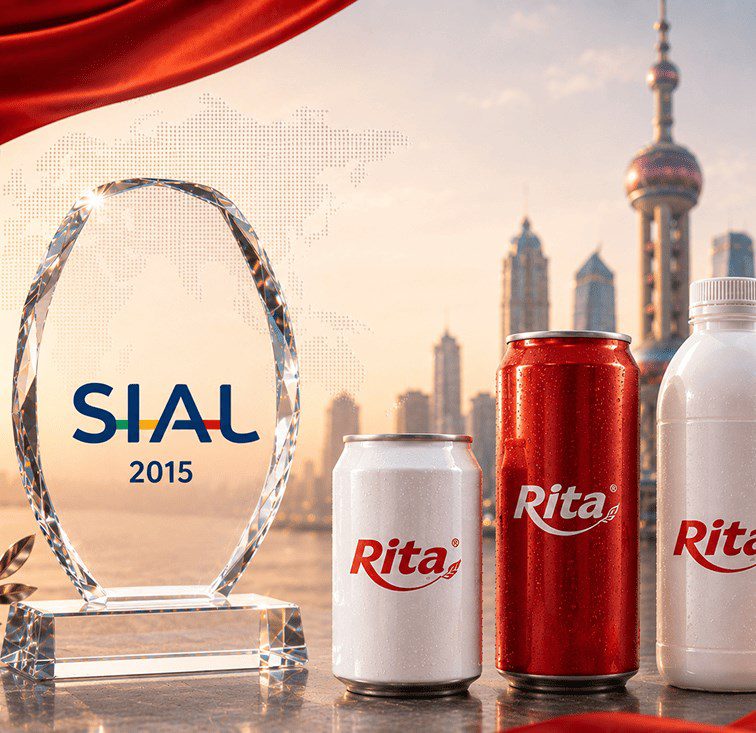 RITA برنده جایزه نوآوری در نمایشگاه SIAL شانگهای در سال ۲۰۱۵